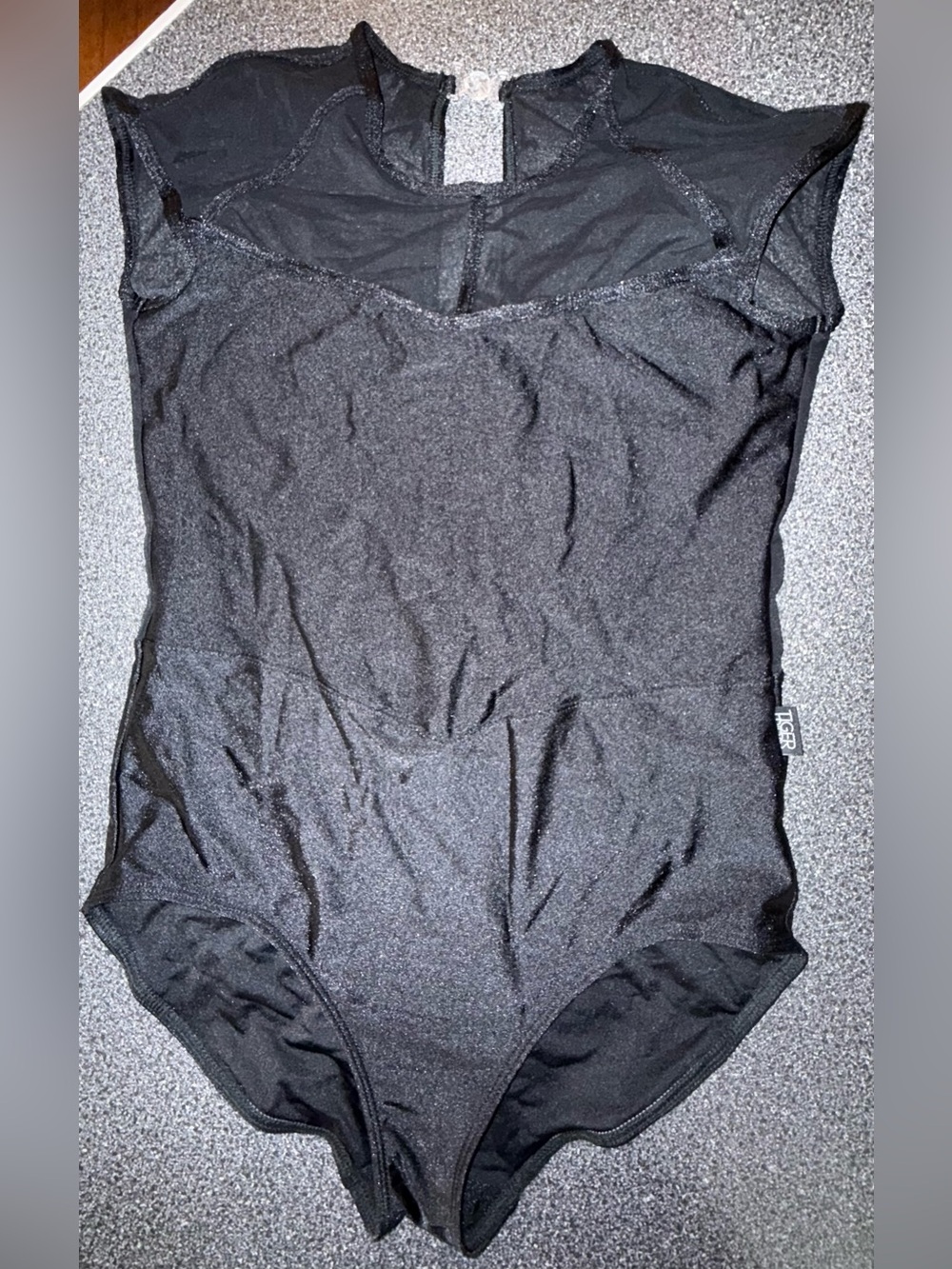 Tiger Friday Dance Black Leotard Size Adult Large